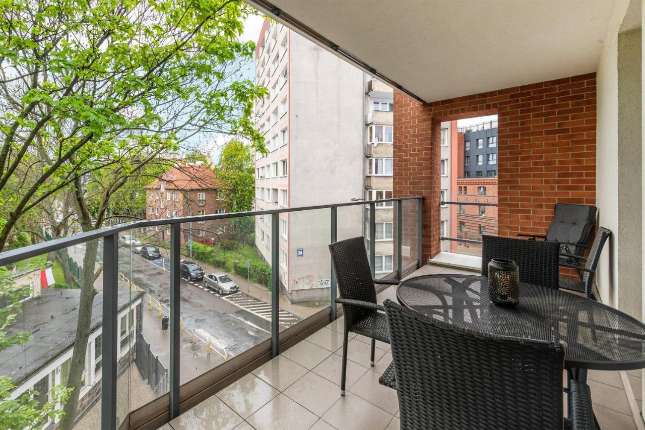 Gdansk Centrum - Apartament 3 - Pokojowy Z Duzym Tarasem Exterior foto